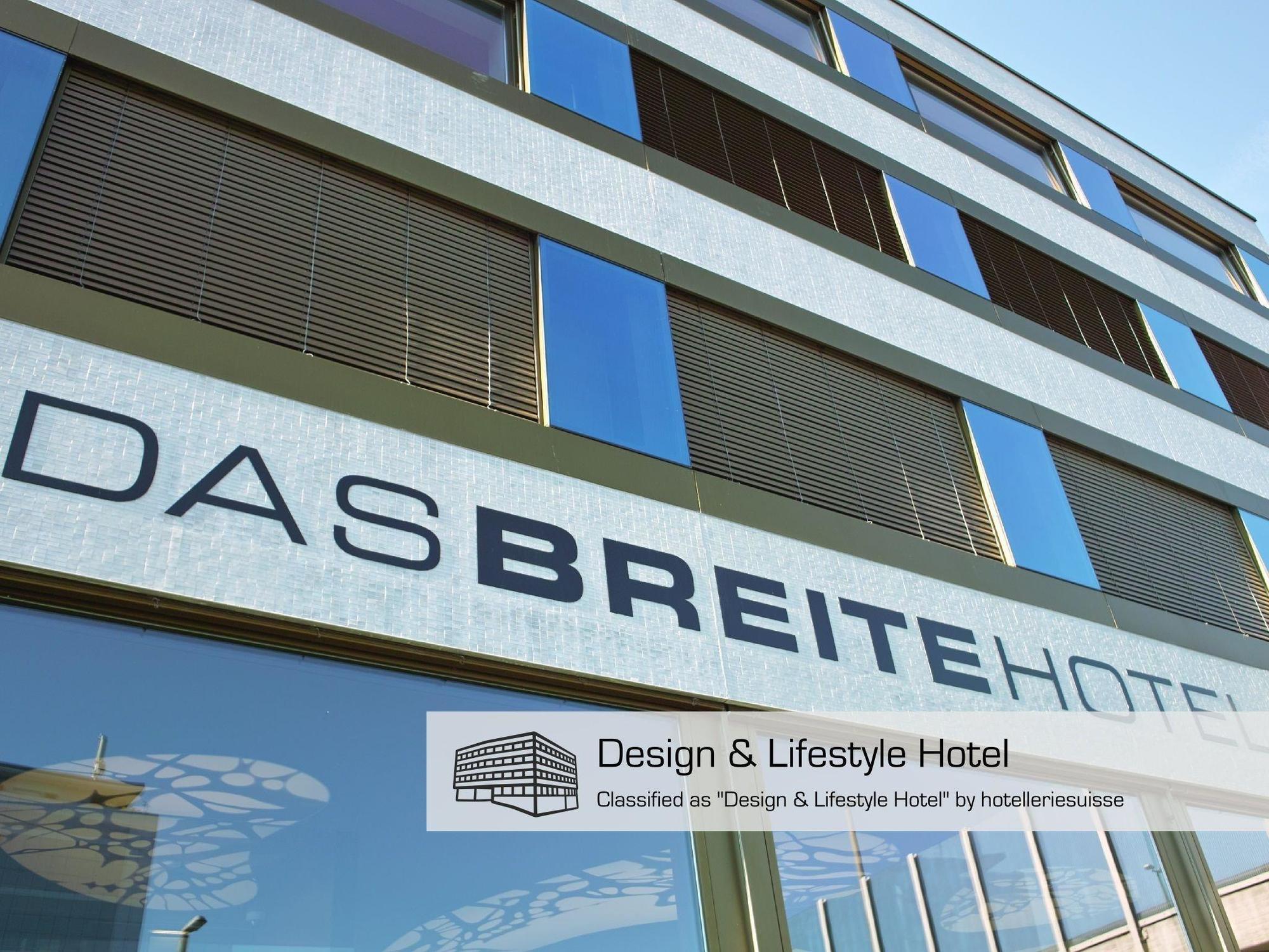 Dasbreitehotel Am Rhein Basel Exterior foto